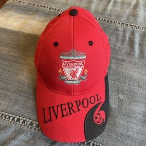 Soccer Liverpool Red Football Club Official LFC Logo Hat Cap Clip Strap